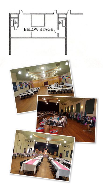 Memorial Hall Venue Layout